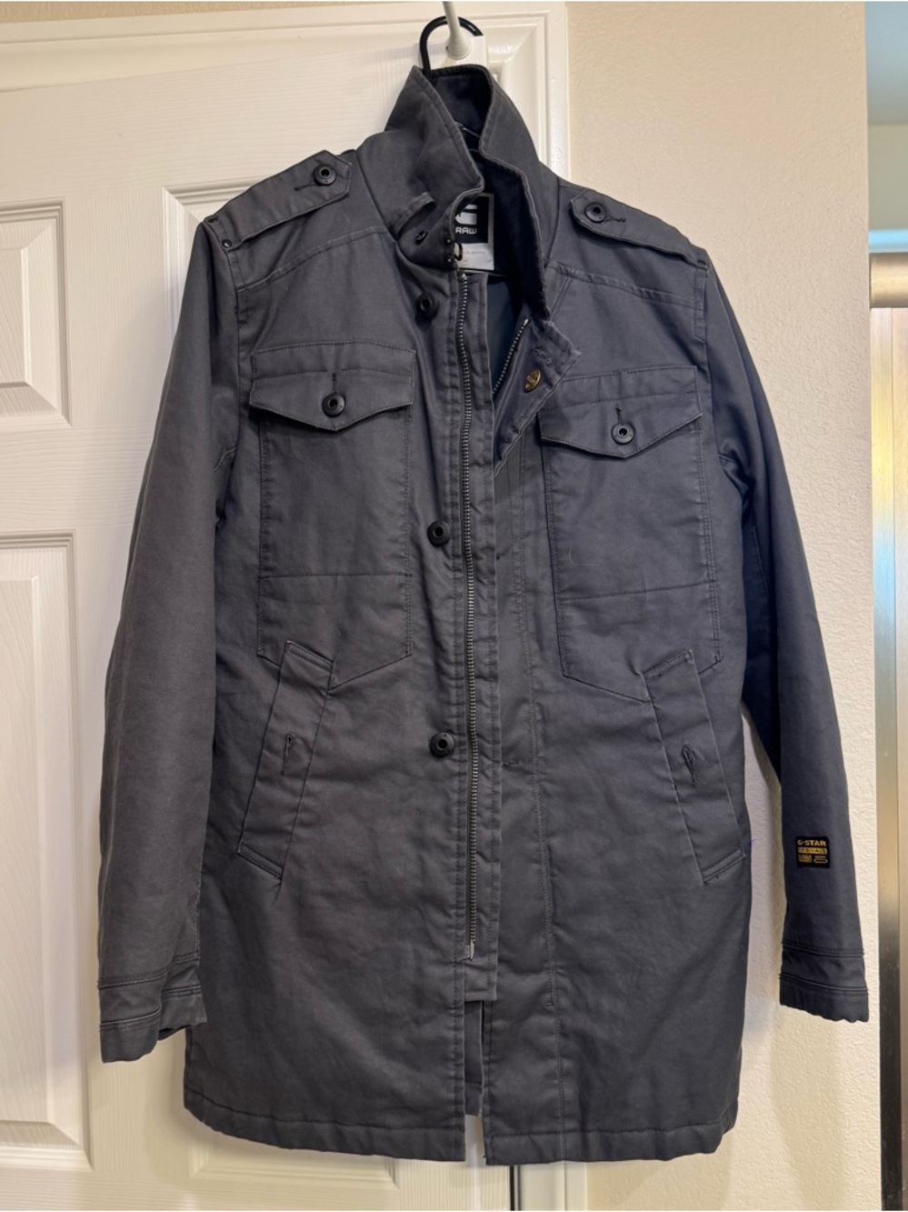 G-Star Utility Field Jacket in Charcoal Gray